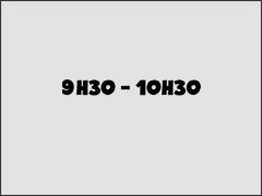 9h30-10h30